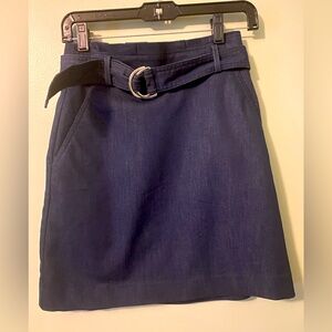 Dark Denim Skirt